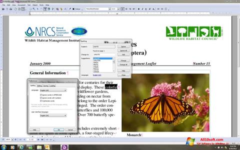Снимка на екрана Foxit Advanced PDF Editor за Windows 10