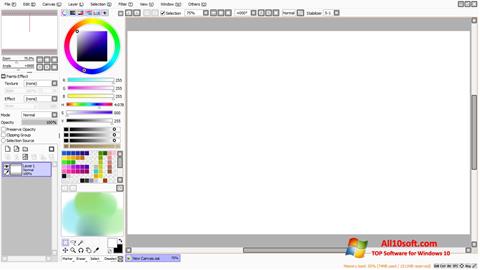 Снимка на екрана Paint Tool SAI за Windows 10