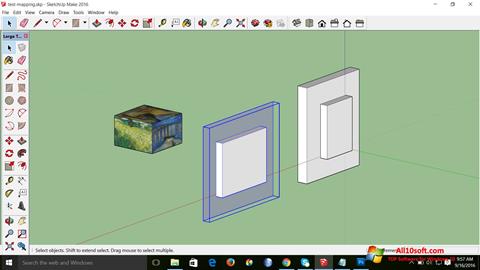 Снимка на екрана SketchUp Make за Windows 10