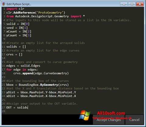 Снимка на екрана Python за Windows 10