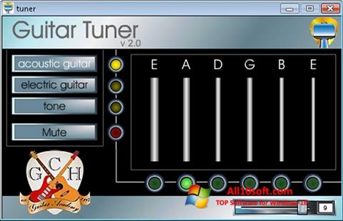 Снимка на екрана Guitar Tuner за Windows 10
