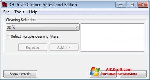 Снимка на екрана Driver Cleaner за Windows 10