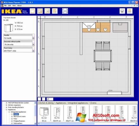 Снимка на екрана IKEA Home Planner за Windows 10