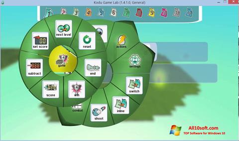 Снимка на екрана Kodu Game Lab за Windows 10