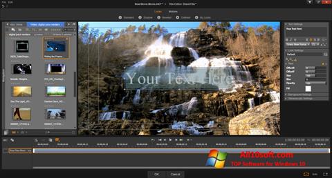 Снимка на екрана Pinnacle Studio за Windows 10