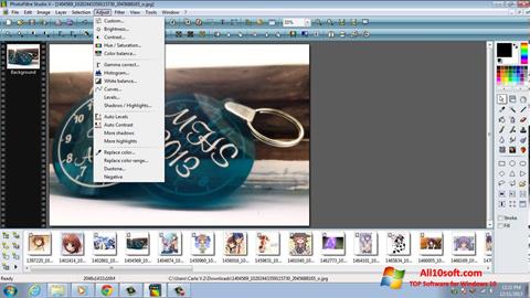 Снимка на екрана PhotoFiltre Studio X за Windows 10