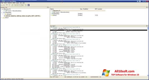 Снимка на екрана DMDE за Windows 10