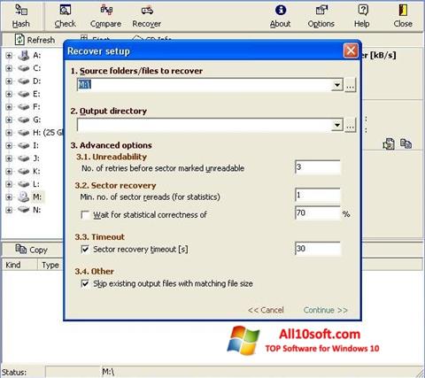 Снимка на екрана CDCheck за Windows 10